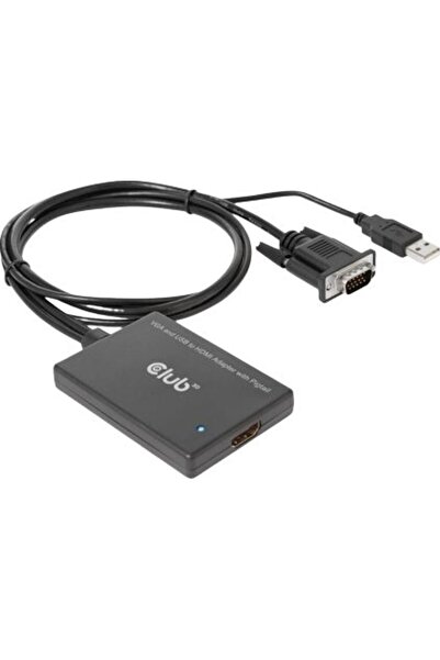 Club 3D CAC-1720 USB - HDMI - VGA Negru (500717)