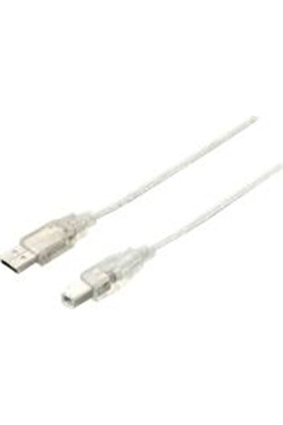 EQUIP Cablu USB USB-A - USB-B 1 m Argintiu (128653)