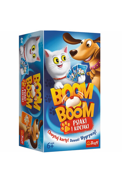 Trefl Boom Boom Dogs and Kittens Skill Game 01909