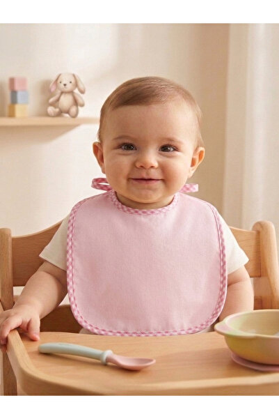 Yumak Bebek Ürünleri Waterproof Baby Bib Set of 6 Stain-Resistant Adjustable ...