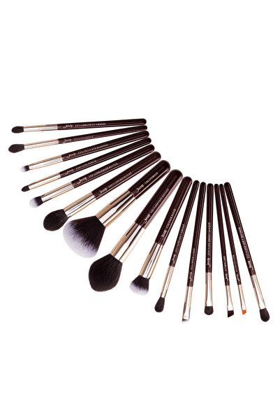 Jessup 15pcs Zinfandel Mix Hair Brush Set