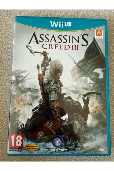 Ubisoft wii u assasins creed 3 orjinal pal oyun