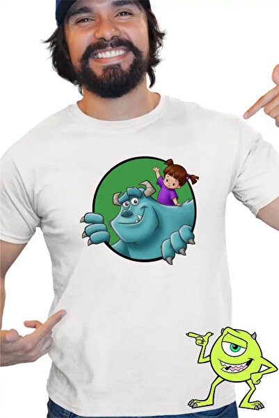 OEM Ανδρικό T-shirt Τζέιμς Μπου Πανεπιστήμιο Τεράτων