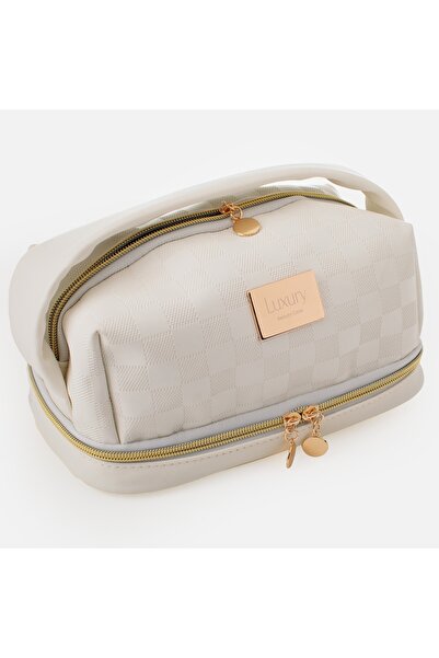 Zumzeria WHITE PORTFOLIO WITH 2 COMPARTMENTS AND HANDLE
