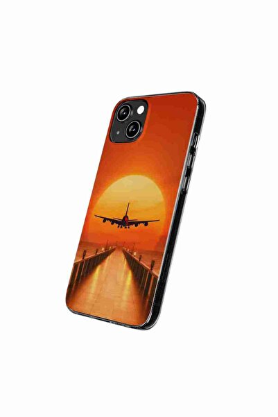 OEM Husa compatibila cu Oppo A74 4G Silicon Gel Tpu Model Airplane Sunset