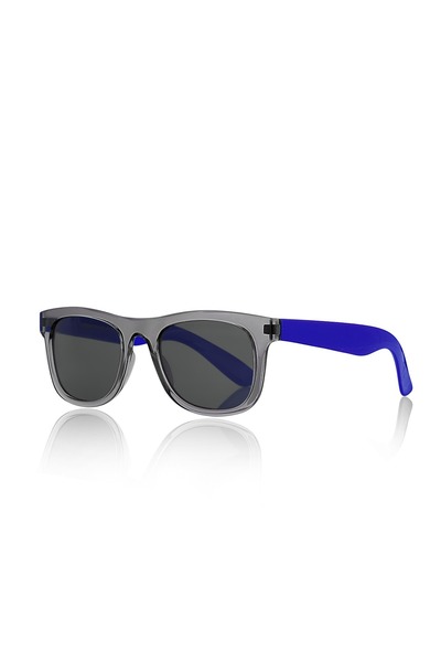 BAPPİR Uv400 Protected Children's Wayfarer Smoked Blue Unisex Sunglasses