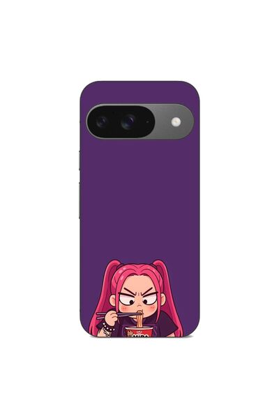 OEM Husa compatibila cu Google Pixel 9 Silicon Gel Tpu Model KPop Demon Hunte...