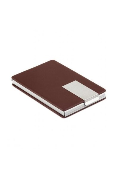 SEDEF SİLVER Professional Leather Business Card Holder - Stylish Design with ...
