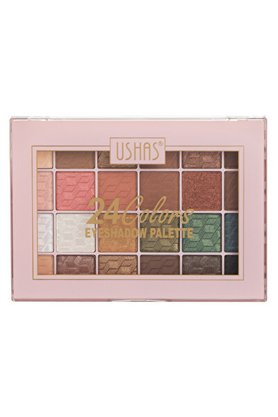 Zumzeria Eye Shadow Palette with Different Matte & Glitter Colors (24 Colors)...