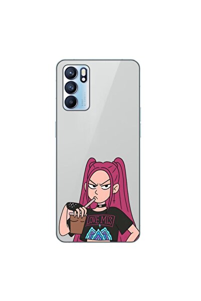 OEM Husa compatibila cu Oppo Reno6 5G Silicon Gel Tpu Model KPop Demon Hunter...