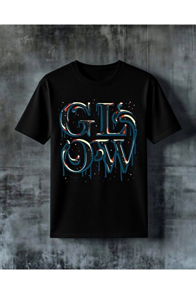 COMVİCHO تي شيرت كبير الحجم مطبوع عليه جرافيتي من get down graffiti