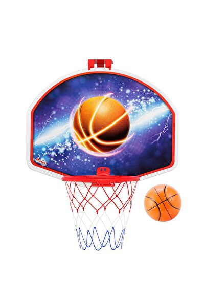 Eurobasket Coș de baschet cu minge Liveup 41x33cm