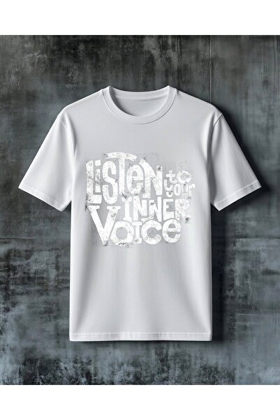 COMVİCHO Black Dotted Printed Oversized T-Shirt