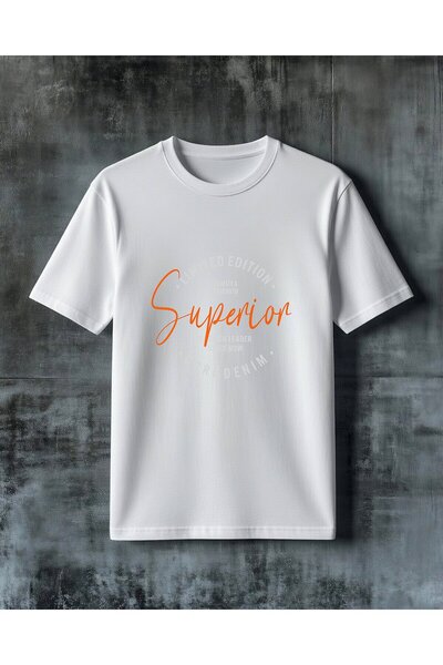 COMVİCHO Superior Limited Edition Printed Oversize T-Shirt