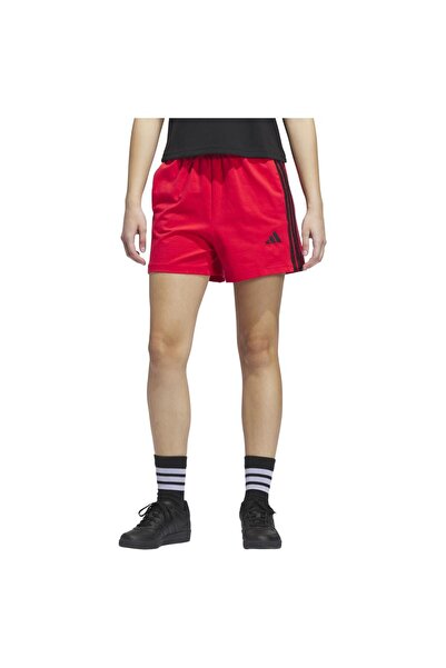 adidas Γυναικεία Απαραίτητα: Σορτς Τζέρσεϊ με 3 Ρίγες, Μέγεθος M