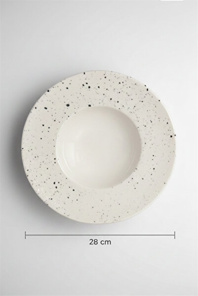 rinart Set of 6 Valencia Pasta Plates 28cm Digital Splash-B