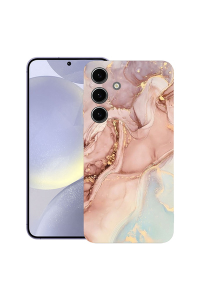 bestcase Θήκη TPU Ultra Slim για Samsung Galaxy S26, Ροζ Μάρμαρο, 3145692 B 1253