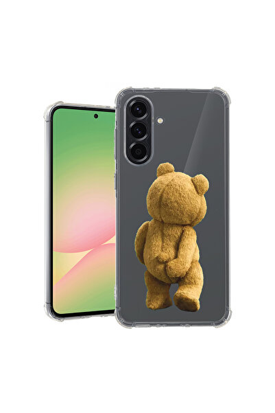 bestcase Противоударен калъф за Samsung Galaxy A57, Мече със скрита камера, 3...