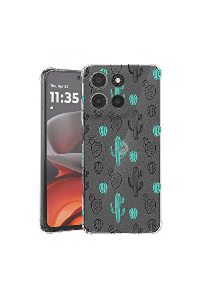 bestcase Husă Antișoc pentru Motorola Edge 60 Neo, Cactus, 3144027 AS 84