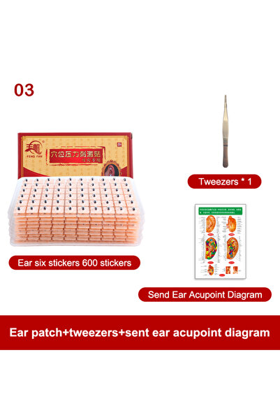 Choice3 JETTING A3 600 Patches Ear Care Bianstone Ear Acupuncture Massage The...