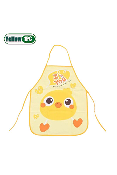 Choice7 Yellow-1PC Multipurpose Child Apron Eco Friendly EVA Material Long Sl...