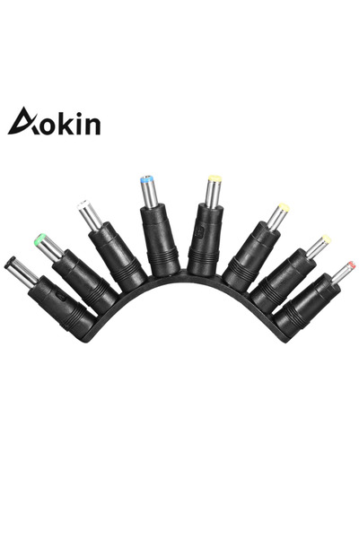 Choice 8-in-1 Aokin 8-in-1 DC power jack female plug adapter Connectors 5.5*2...
