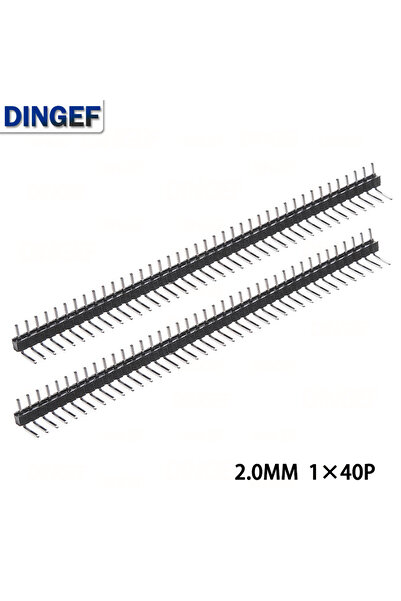 choice2 1x40P curved needle 10PCS 2.0mm 40 Pin Male Single Row Pin Header Str...