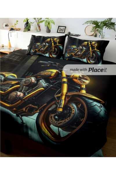 Elmas Dizayn Special Design Luxury Brand 240X260 cm Double Bedding Set Cotton...
