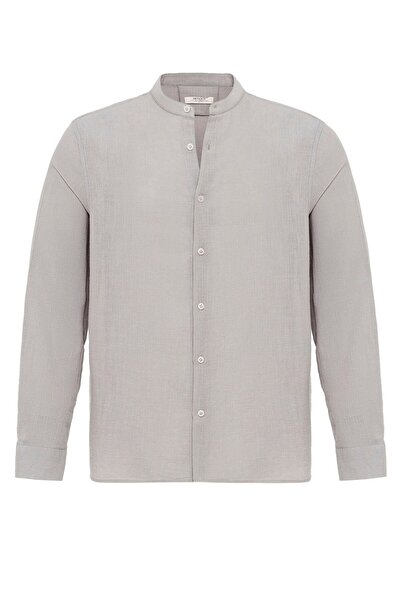 S13 Store Judicial collar woven men's shirt