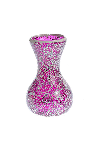 meli melo Vaza mozaic roz 20 cm
