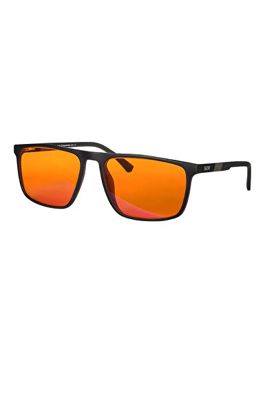 Choice6 C3 ORANGE SHINU red glasses block blue light better sleep Orange lens...