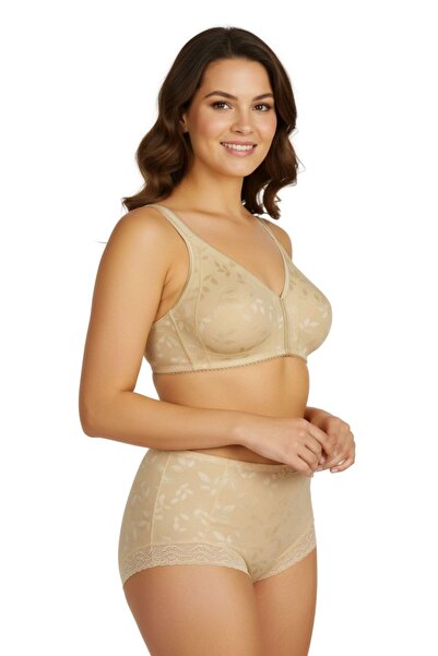 Kifidis Life Ar 030 V-Leaf Prosthesis Compatible Support Bra - Beige