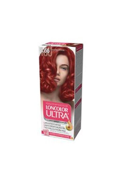 Loncolor Vopsea Permanenta pentru Par Ultra, nuanta 8.66 rosu intens deschis