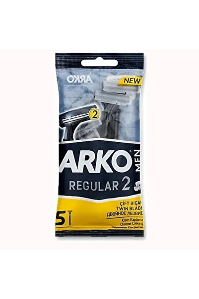 Arko Men Regular, Double Blade Razor Blades - Pack of 5