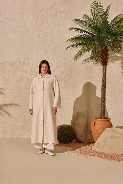 Aker Stone Classic Shirt Collar Top Coat