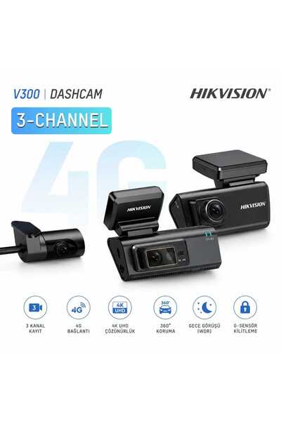 HIKVISION CAMERA HIKVISION AE-DC2032-V300 4g Sim Kart Destekli Hd Üç Kameralı...