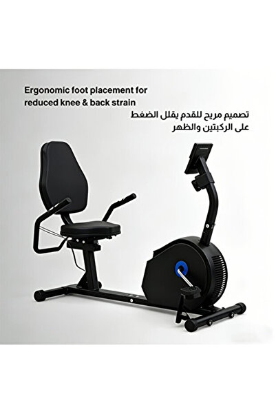 EGG دراجة تمارين ثابتة هادئة للاستخدام المنزلي، مقاومة بـ 16 مستوى، تتحمل 180...