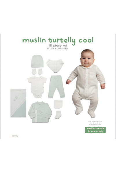 Bistyle Hastane Çıkışı 10lu Müslin Turtelly Cool