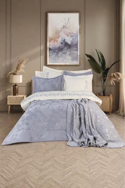 Çeyiz Diyarı Riva 10 Piece Dowry Set Gray