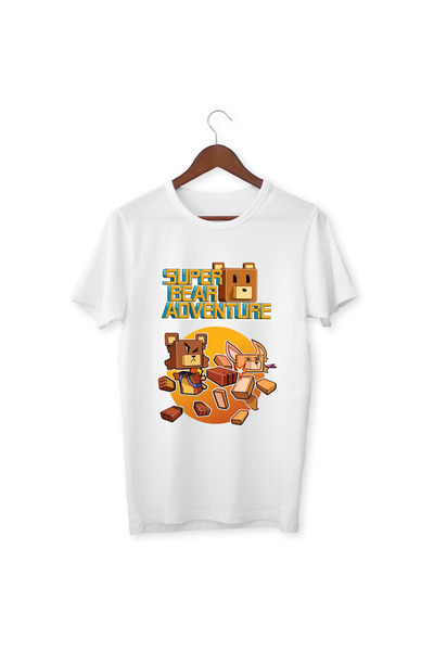 ALPŞAN TİCARET Tricou pentru copii cu imprimeu Super Bear Adventure – Tricou ...