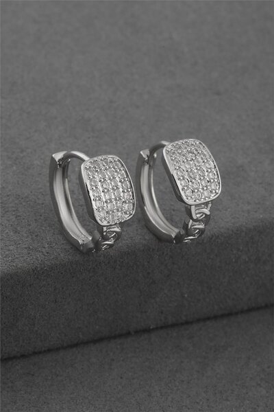 ÖZÇTAKI 316 L Stainless Steel - Anti-Allergic - Non-Tarnish - Zircon Stone - ...