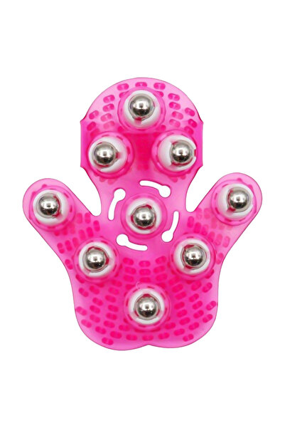 Choice Pink Handheld 360 Degrees Massage Ball Palm Shaped Massage Tool with R...