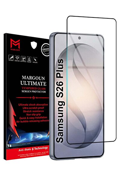 Margoun For Samsung Galaxy S26 Plus Tempered Glass Screen Protector - Ultra C...