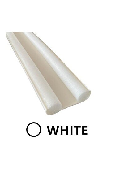 choice2 WHITE Dedicated Door Bottom Sealing Strip Under Door Draft Stopper Wi...