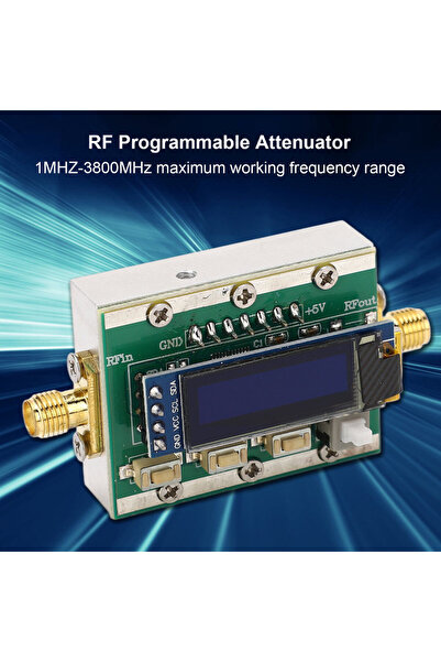 Choice RF Programmable Attenuator 1‑3800MHz Digital Module 0‑31dB Adjustable ...