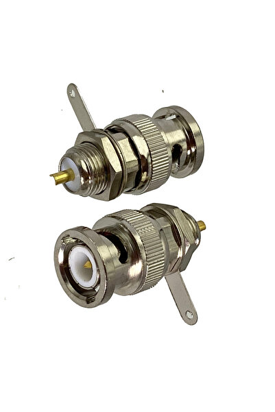 Choice 10pcs Connector BNC Plug Male Bulkhead Nut Solder Pancel Mount Wire Te...