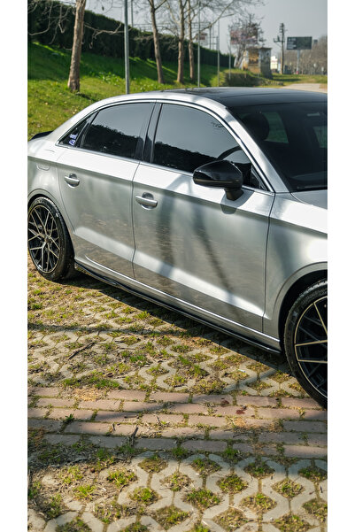 TMZ Garage Audi A3 8V Sedan 2016-2020 Yan Marşpiyel Seti | Sportif Yan Gövde ...