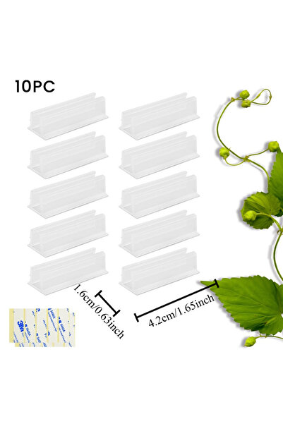 Choice1 10pcs 5/10/20pcs Adhesive Wall-mounted Bracket Neon Rope Installation...