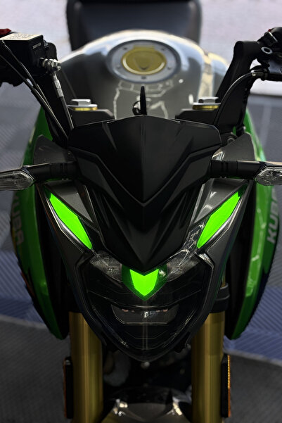 Banxtre Kuba Terra 125 için Far Tasarım Far Filmi Sticker Seti (3 Parça)