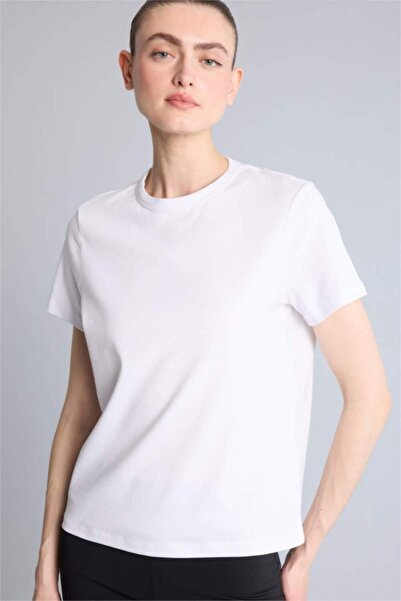 DeFacto Short-Sleeved Cotton T-Shirt